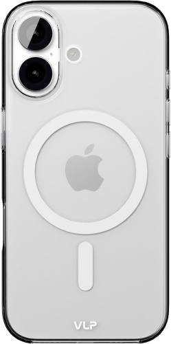 Клип-кейс VLP Puroс MagSafe для Apple iPhone 17 Прозрачный