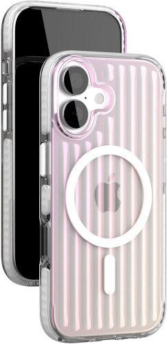 Клип-кейс VLP Pulseс MagSafe для Apple iPhone 17 Розовый