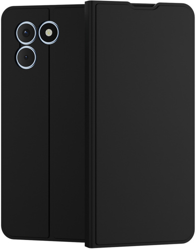 Чехол-книжка Krutoff Magnet для TECNO Pova 7 Neo Чёрный