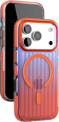 Клип-кейс VLP Pulseс MagSafe для Apple iPhone 17 Pro Оранжевый