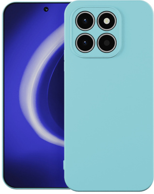 Клип-кейс Krutoff Silicone для HONOR X6c Синий