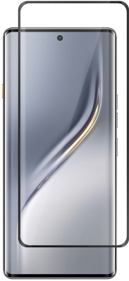 Защитное стекло BoraSCO для TECNO Camon 40 Pro с чёрной рамкой