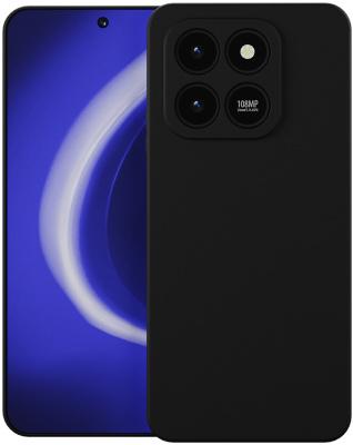 Клип-кейс Krutoff Soft для HONOR X7d Чёрный