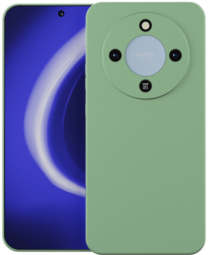 Клип-кейс Krutoff Silicone для HONOR X9d Зелёный