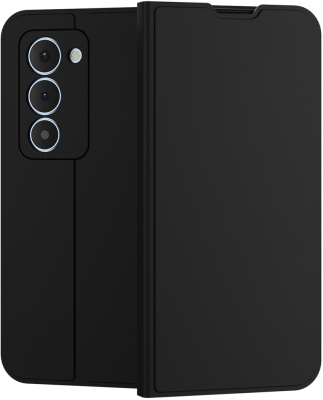 Чехол-книжка Krutoff Magnet для Xiaomi REDMI 15 Чёрный