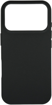 Клип-кейс BoraSCO Silicone для Apple iPhone 17 Pro Чёрный