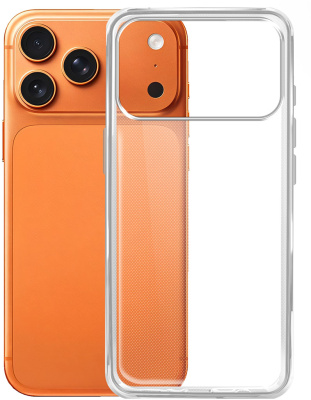 Клип-кейс BoraSCO для Apple iPhone 17 Pro Прозрачный