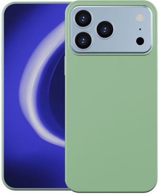 Клип-кейс Krutoff Silicone для Apple iPhone 17 Pro Зелёный