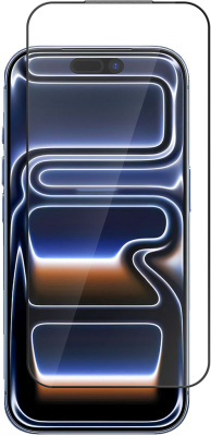 Защитное стекло BoraSCO для Apple iPhone 17 Pro Max с чёрной рамкой