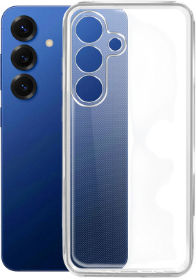 Клип-кейс BoraSCO для Samsung Galaxy S25 Прозрачный