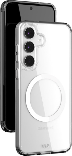 Клип-кейс VLP Moon для Samsung Galaxy S25 FE Прозрачный