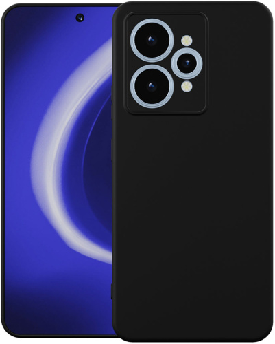 Клип-кейс Krutoff Soft для realme 15 5G Чёрный