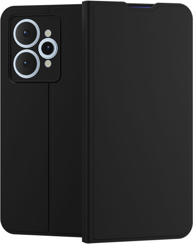 Чехол-книжка Krutoff Magnet для realme 15 5G Чёрный