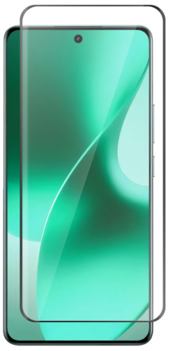 Защитное стекло BoraSCO для realme 15 с чёрной рамкой