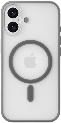 Клип-кейс uBear Cloud Mag для Apple iPhone 17 Серый