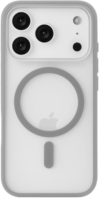 Клип-кейс uBear Cloud Mag для Apple iPhone 17 Pro Серый