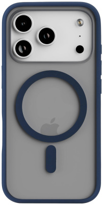 Клип-кейс uBear Cloud Mag для Apple iPhone 17 Pro Синий