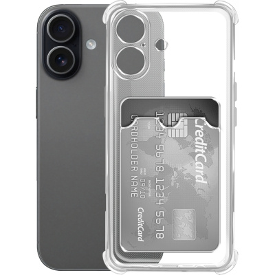 Клип-кейс BoraSCO Bumper для Apple iPhone 17 Прозрачный