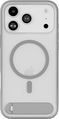 Клип-кейс uBear Stand 360 Mag для Apple iPhone 17 Pro Max Серый