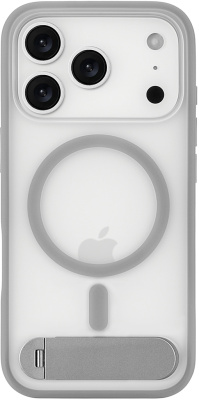 Клип-кейс uBear Stand 360 Mag для Apple iPhone 17 Pro Серый