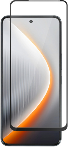 Защитное стекло BoraSCO для TECNO Pova 7 Neo с чёрной рамкой