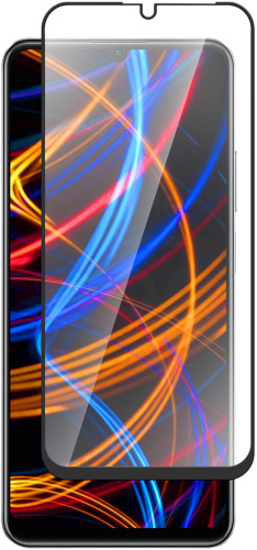 Защитное стекло BoraSCO для realme Note 70 с чёрной рамкой