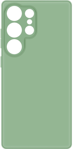 Клип-кейс Krutoff Silicone для Samsung Galaxy S25 Ultra Зелёный