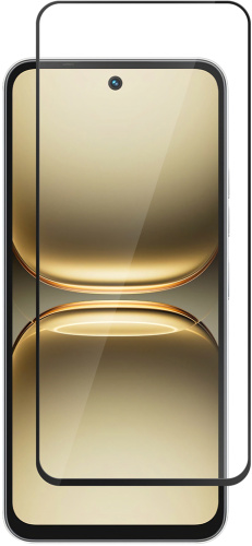 Защитное стекло BoraSCO для TECNO Spark 40C с чёрной рамкой