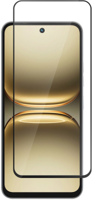 Защитное стекло BoraSCO для TECNO Spark 40C с чёрной рамкой