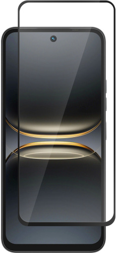 Защитное стекло BoraSCO для TECNO Spark 40 с чёрной рамкой