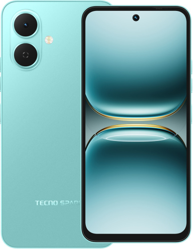 Смартфон TECNO Spark Go 2 4/128 ГБ «Лазурный зелёный»