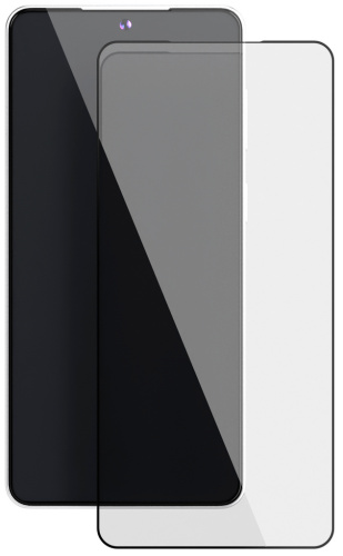 Защитное стекло VLP Easy Box для Samsung Galaxy S26+ с чёрной рамкой