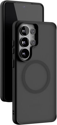 Клип-кейс VLP LITE Bloomс MagSafe для Samsung Galaxy S26 Ultra Чёрный