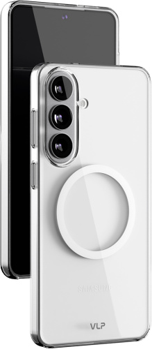 Клип-кейс VLP Puroс MagSafe для Samsung Galaxy S26+ Прозрачный