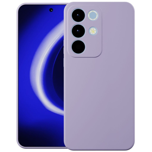 Клип-кейс Krutoff Silicone для realme C85 Фиолетовый