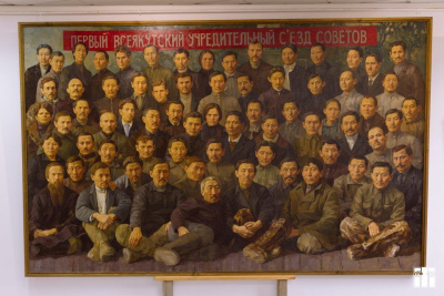 В Якутске открылась персональная выставка Федота Макарова «Рождение смыслов» / Майя Гоголева Якутск Якутск Республика Саха (Якутия)