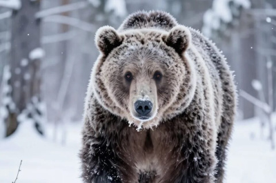 В Амгинском районе Якутии сообщили о медведе-шатуне / Николай Борисов   