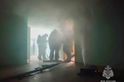 В Нерюнгринском районе прошли пожарно-тактические учения в здании отдела полиции / ЯСИА   