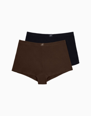 Набор из 2-х шортиков высокая посадка INCANTO MD1106