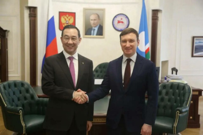 Айсен Николаев: «Якутский алмаз станет символом единства народов России» / ЯСИА   