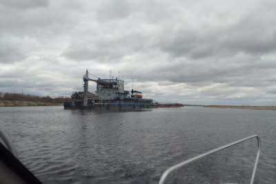 У Якутска на реке больше недели будут вестись дноуглубительные работы / ЯСИА Якутск Якутск Республика Саха (Якутия)