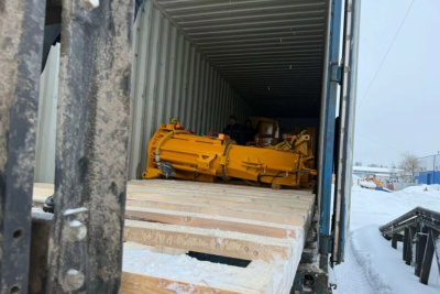 Сложный логистический маршрут белорусской спецтехники в Якутию успешно пройден / ЯСИА   