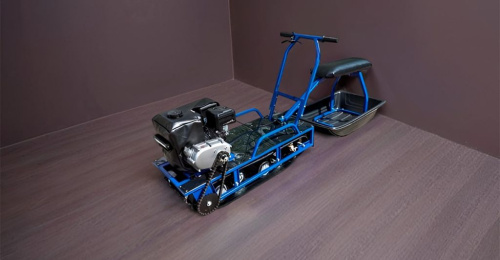 Мотобуксировщик АЛЬБАТРОС-L 9 PRO с фарой