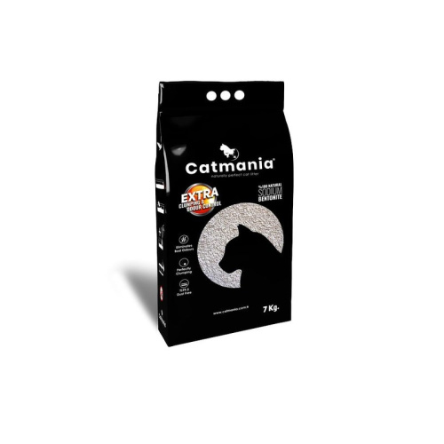 Catmania Extra Cat Litter (sodium) наполнитель для кошачьего туалета без запаха - 7 кг повседневный супер премиум для всех возрастов мешок Турция 1 уп. х 1 шт. х 7 кг
