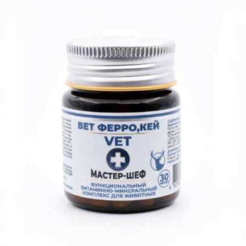 Фермент Вет Ферро витамины, капсулы по 200мг №30 Россия 1 уп. х 1 шт. х 0.028 кг