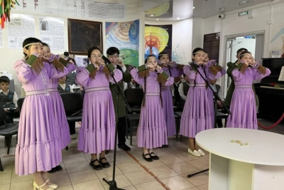 С многообразием культур через игры познакомились участники телемоста «Дети детям» / Мария Горохова   