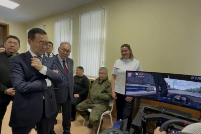 В санаторий «Бэс Чагда» доставили симуляторы вождения для реабилитации участников СВО / ЯСИА   