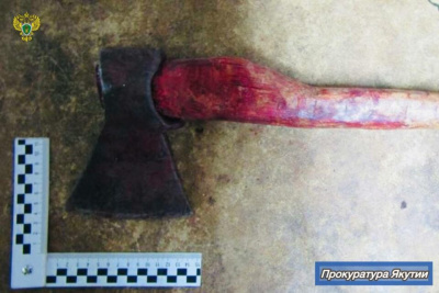 В Якутии мужчина до смерти забил знакомого топором, ножом и палкой с саморезами / ЯСИА   