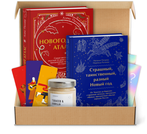 Новогодний книжный бокс