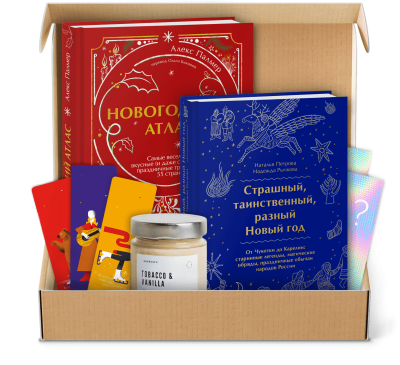 Новогодний книжный бокс